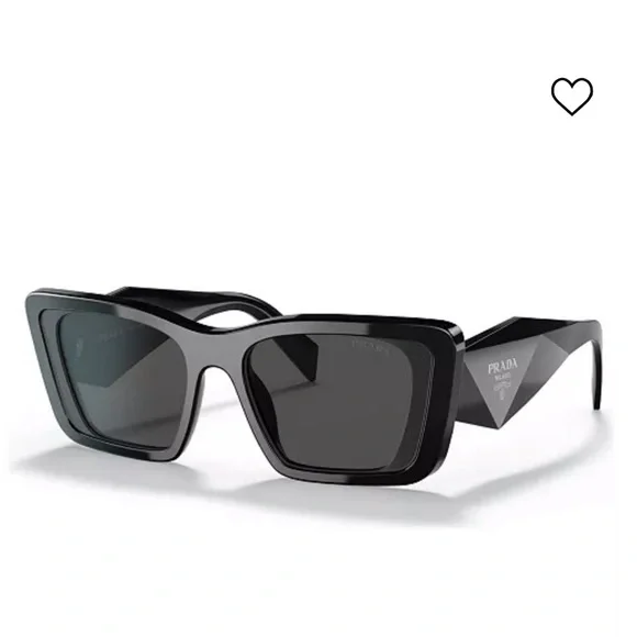 Prada Black/Dark Grey PR 08YS 51 Sunglasses ?️ w/case & box Prada - PR 08YS Sunglasses | Specs Collective main image 2